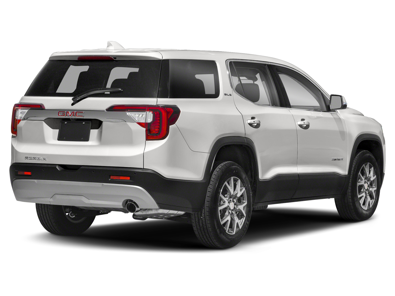 2020 GMC Acadia — rear three-quarter view