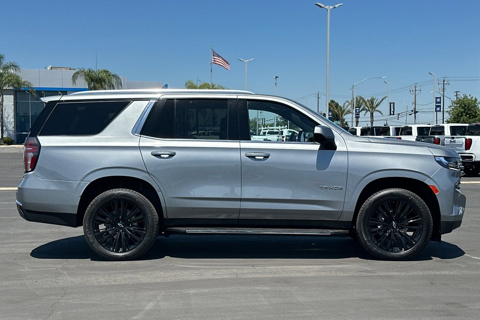 2024 Chevrolet Tahoe — rear three-quarter view