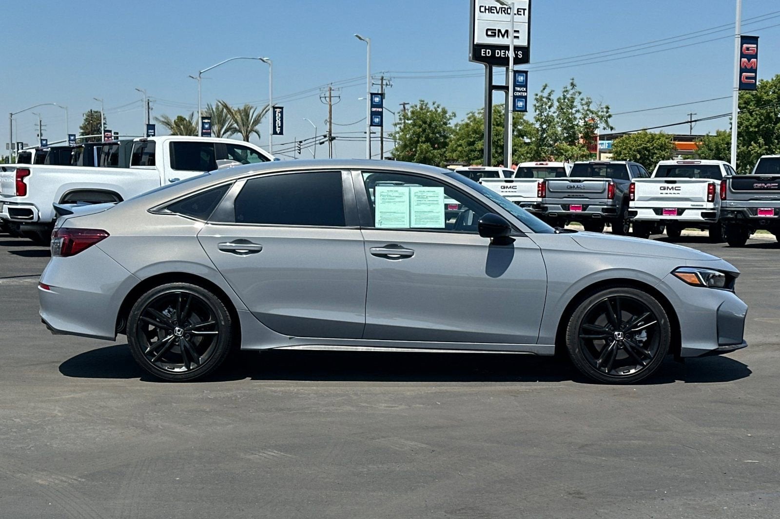 2026 Honda Civic Si — rear three-quarter view